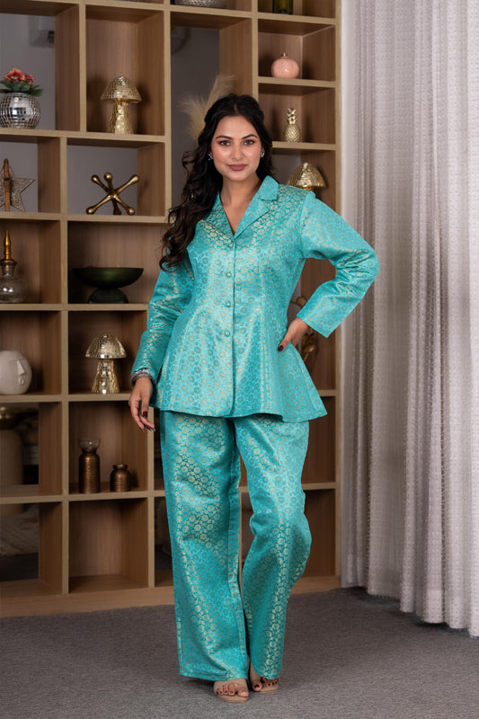 Azure Bloom Co-ord set