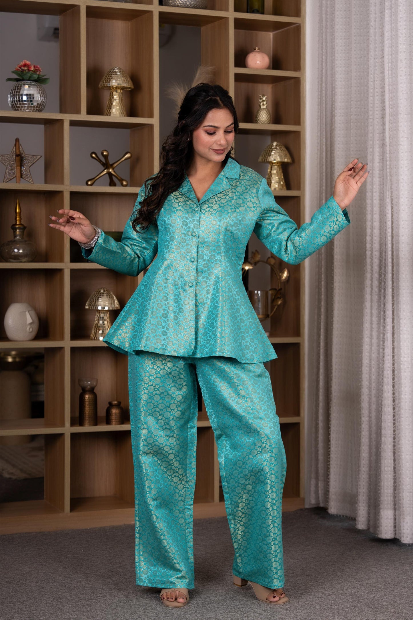 Azure Bloom Co-ord set
