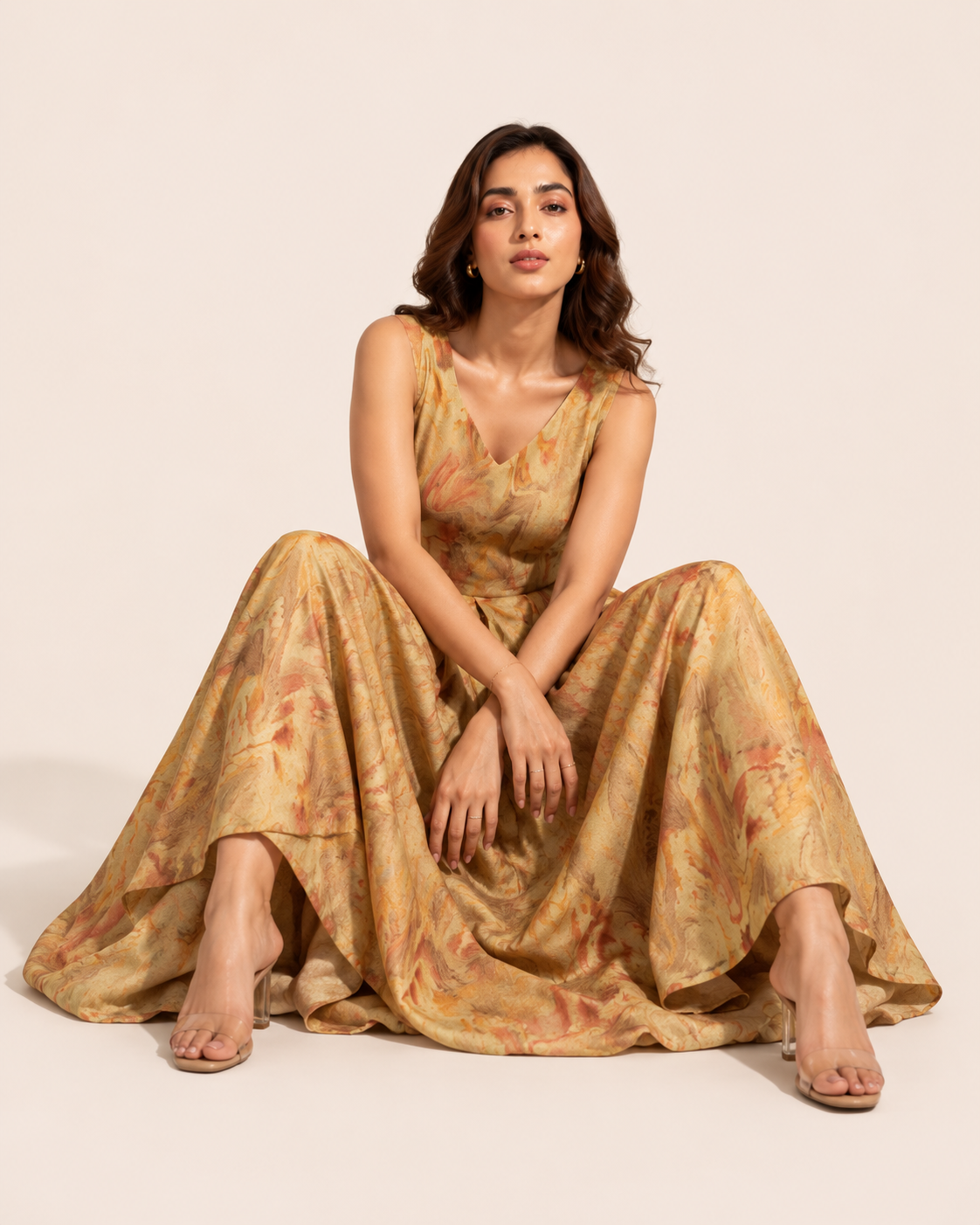 Sunset Aura Maxi Dress