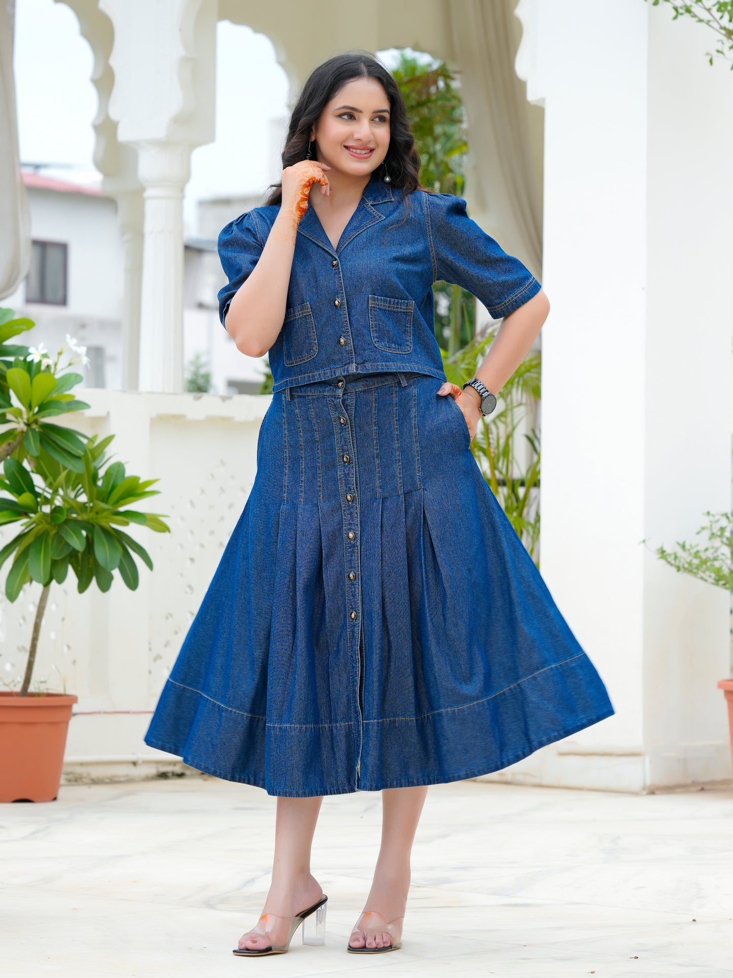 Denim Co-Ord Set